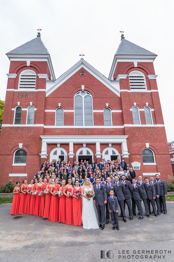 Wedding group photo - Keene Country Club Wedding by Lee Germeroth Photography