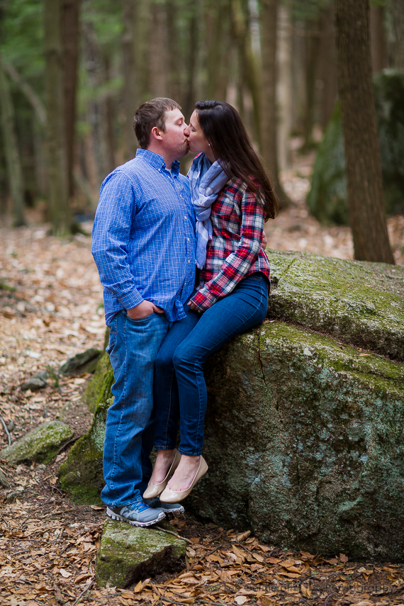 Megan & Mike's Engagement Session | Chesterfield Gorge