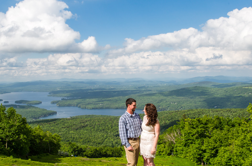 Kelly & Tyler’s Sunapee, NH Engagement Session