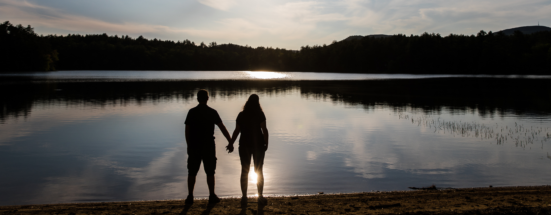 Lakes Region NH mountaintop engagement session by Lee Germeroth Photography