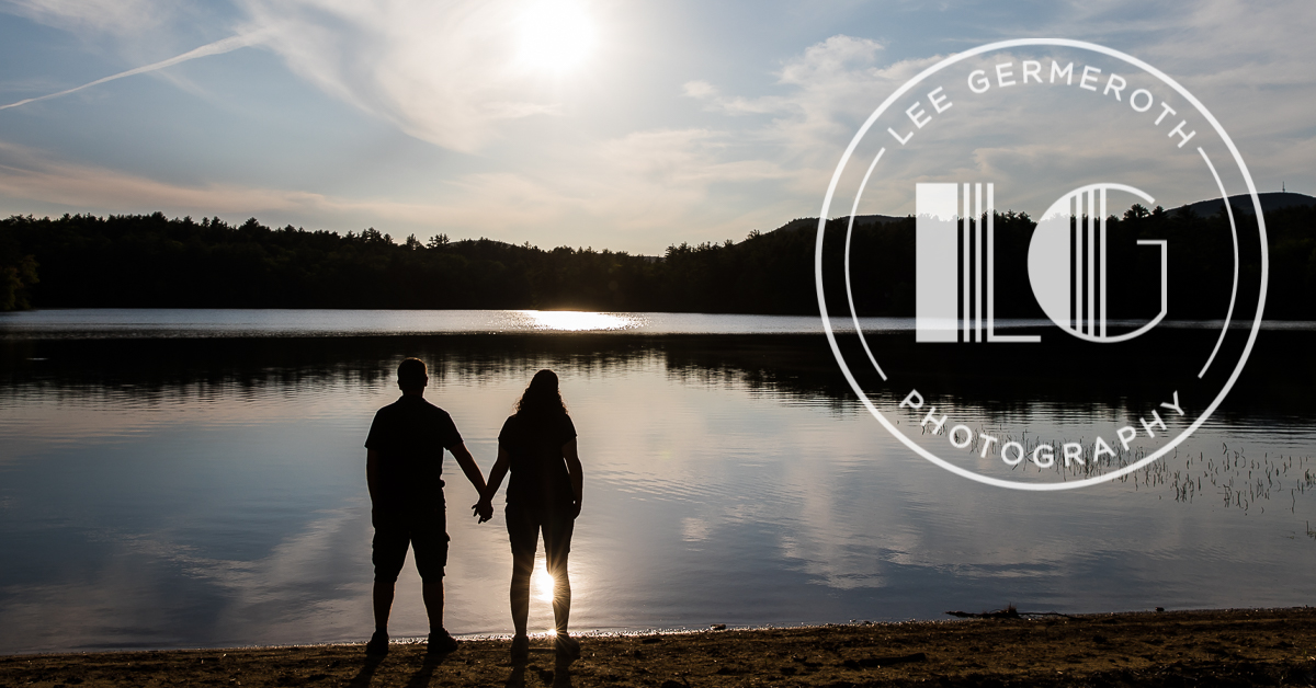 Lakes Region NH mountaintop engagement session by Lee Germeroth Photography