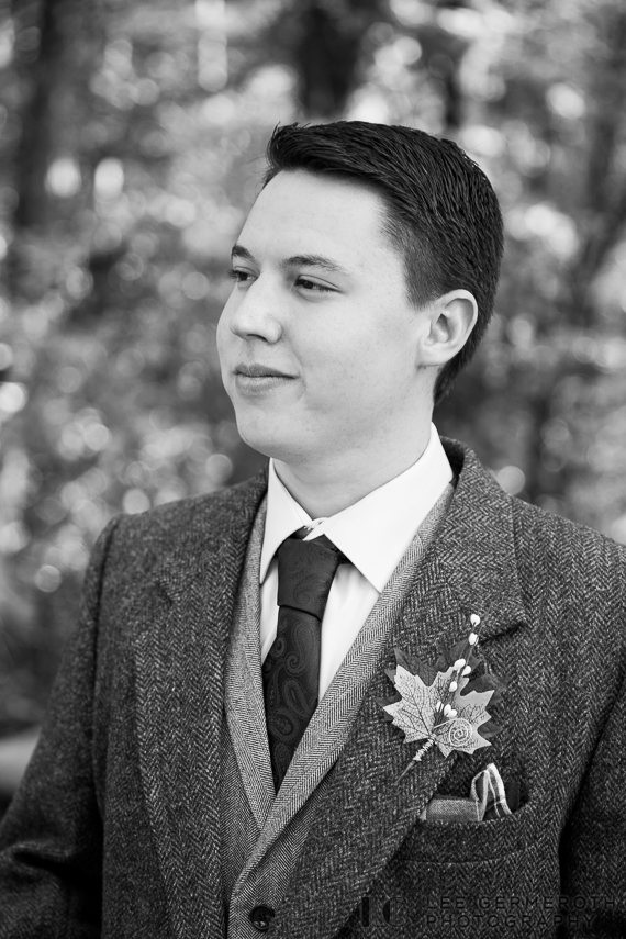 Groom portrait -- Londonderry Wedding Photography by Lee Germeroth Photography