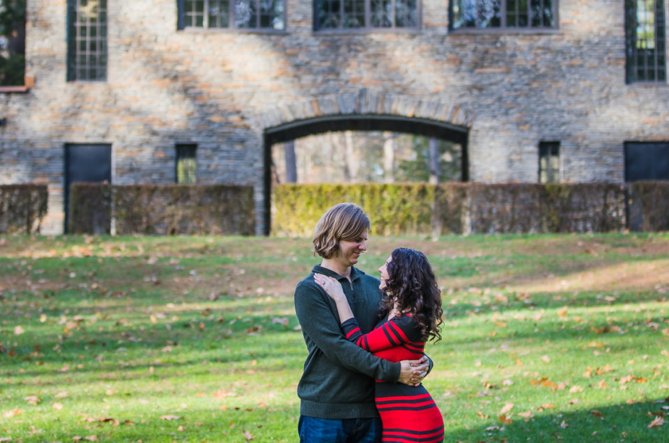Laura & James’ Look Memorial Park Florence, MA Engagement Session