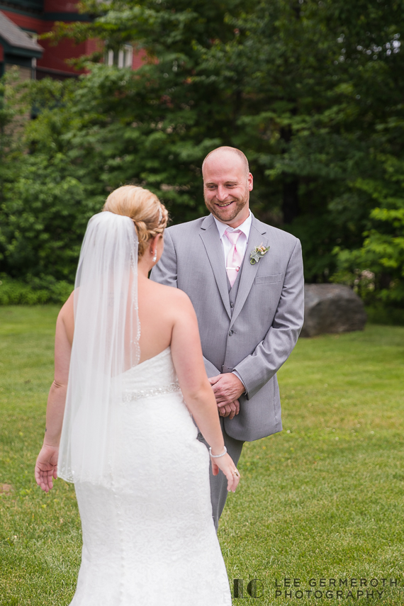 First Look -- Mount Snow Grand Summit Resort Wedding by Lee Germeroth Photography