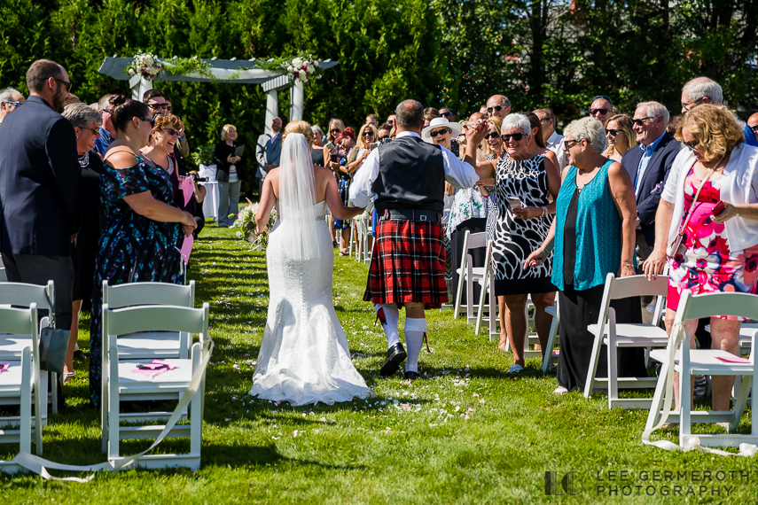 Ceremony -- Mount Snow Grand Summit Resort Wedding by Lee Germeroth Photography