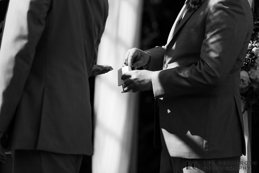 Ceremony detail -- Mount Snow Grand Summit Resort Wedding by Lee Germeroth Photography