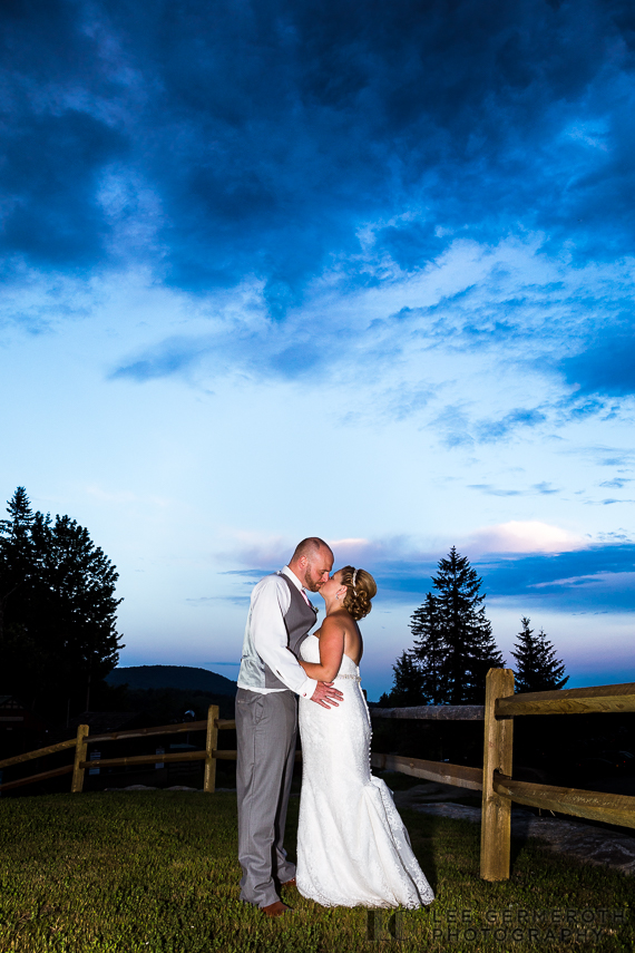 Creative Portrait -- Mount Snow Grand Summit Resort Wedding by Lee Germeroth Photography