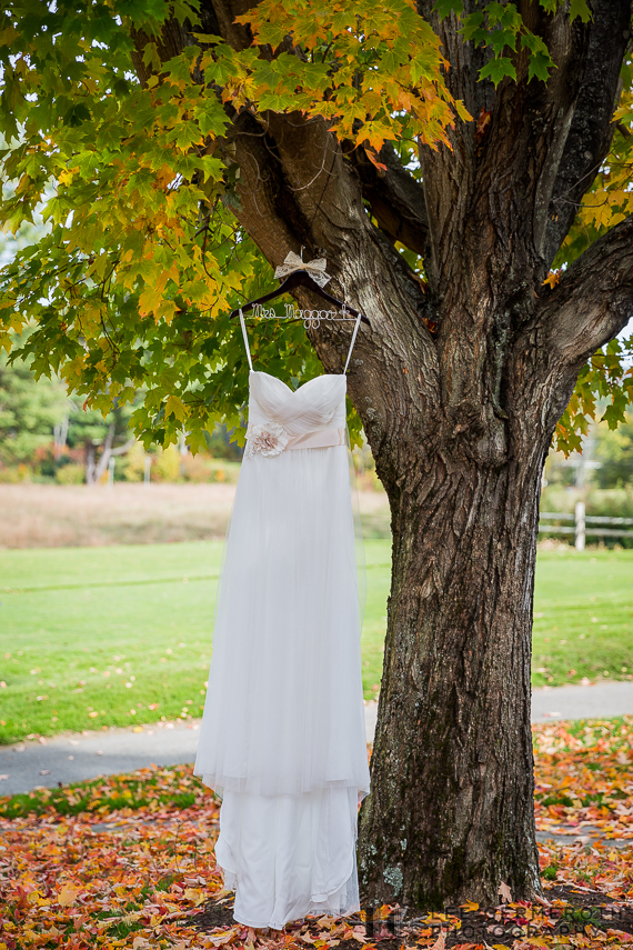 Dress Detail - New Hampshire Country Club Wedding by Lee Germeroth Photography