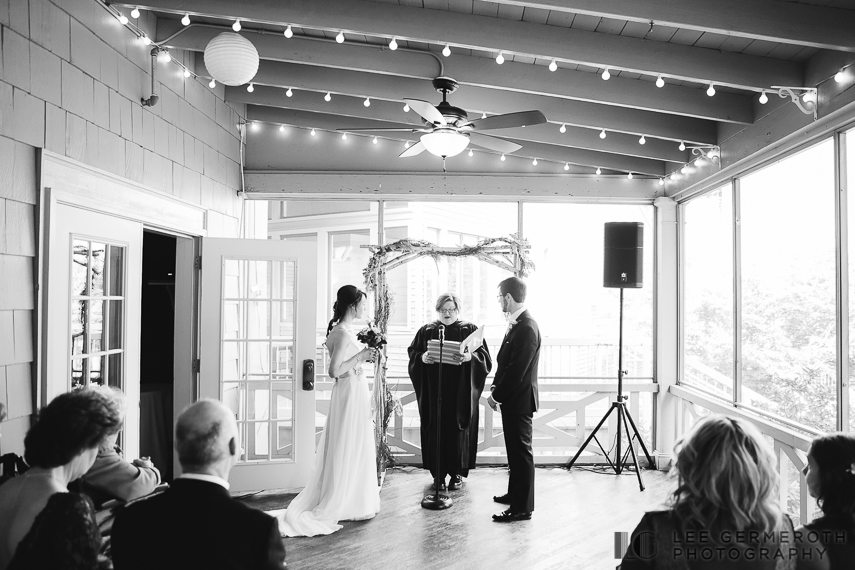 Ceremony - New Hampshire Country Club Wedding by Lee Germeroth Photography