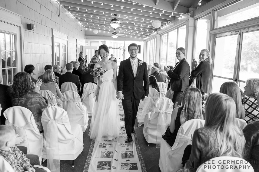 Ceremony - New Hampshire Country Club Wedding by Lee Germeroth Photography