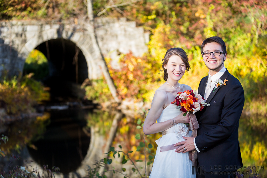 Creative Portrait - New Hampshire Country Club Wedding by Lee Germeroth Photography