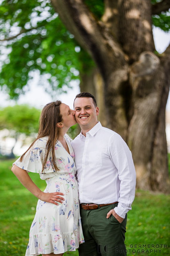 Prescott Park -- Portsmouth NH Engagement Session by Lee Germeroth Photography