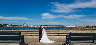 First Look - Portsmouth NH Wedding Photography Lee Germeroth Photography