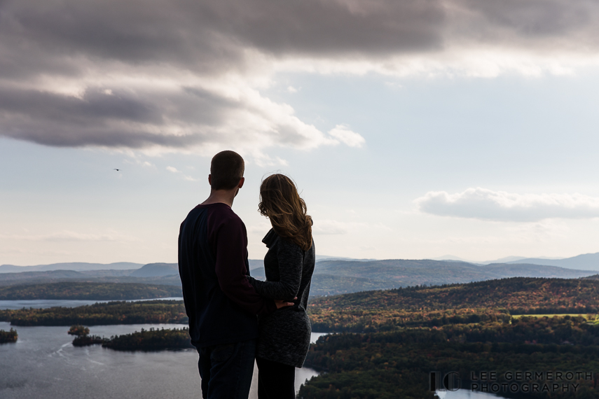 Rattlesnake Mountain Sandwich NH Engagement Session by Lee Germeroth Photography