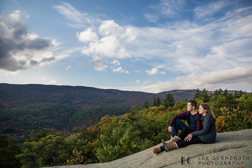 Rattlesnake Mountain Sandwich NH Engagement Session by Lee Germeroth Photography