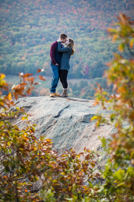 Rattlesnake Mountain Sandwich NH Engagement Session by Lee Germeroth Photography