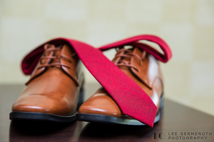 Groom Detail - Shattuck Wedding Photography in Jaffrey, NH by Lee Germeroth Photography
