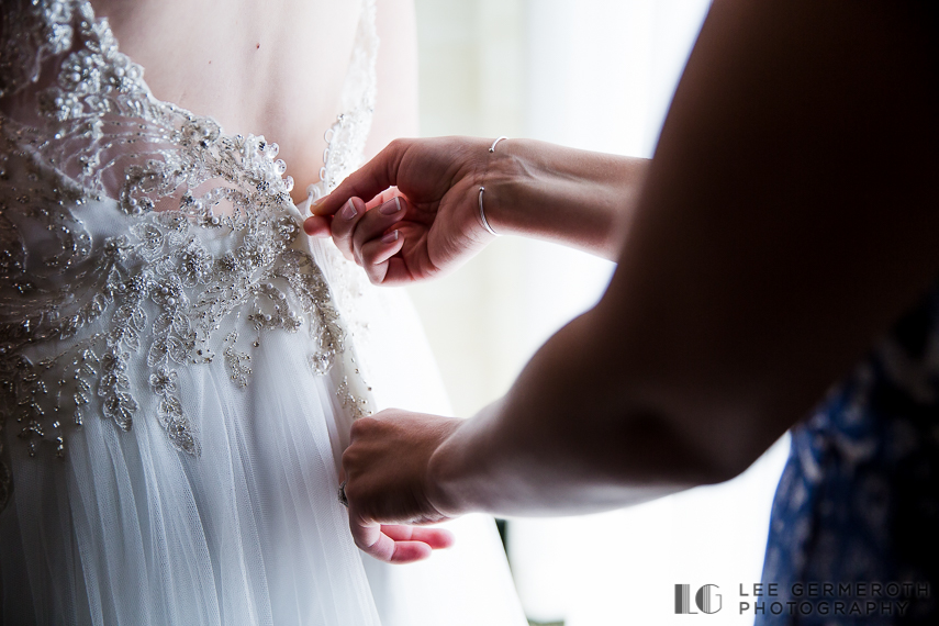 Bride detail - Shattuck Wedding Photography in Jaffrey, NH by Lee Germeroth Photography