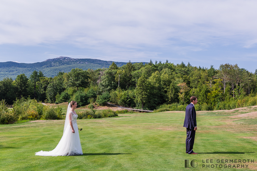 First Look - Shattuck Wedding Photography in Jaffrey, NH by Lee Germeroth Photography