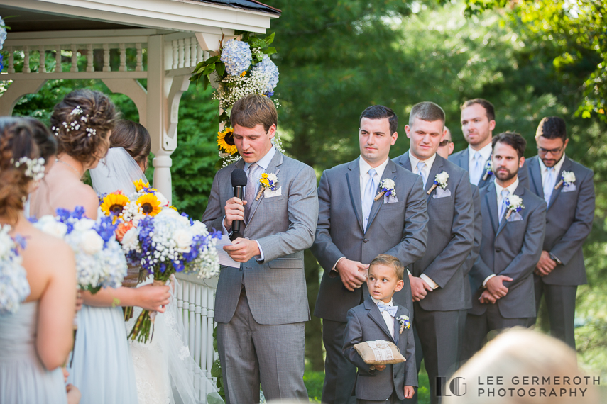 Ceremony -- South Berwick Maine Wedding Photography by Lee Germeroth Photography