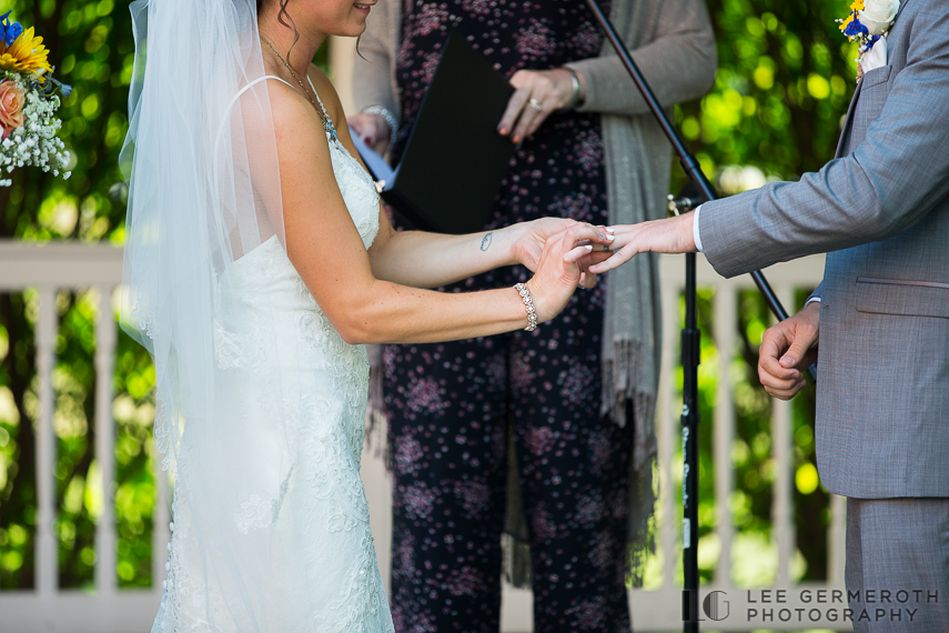Ceremony -- South Berwick Maine Wedding Photography by Lee Germeroth Photography