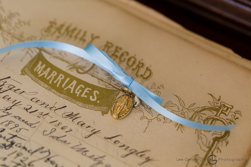 Detail shot from Kate and Annette's Wedding at Spofford Lake in Southern NH by Lee Germeroth Photography