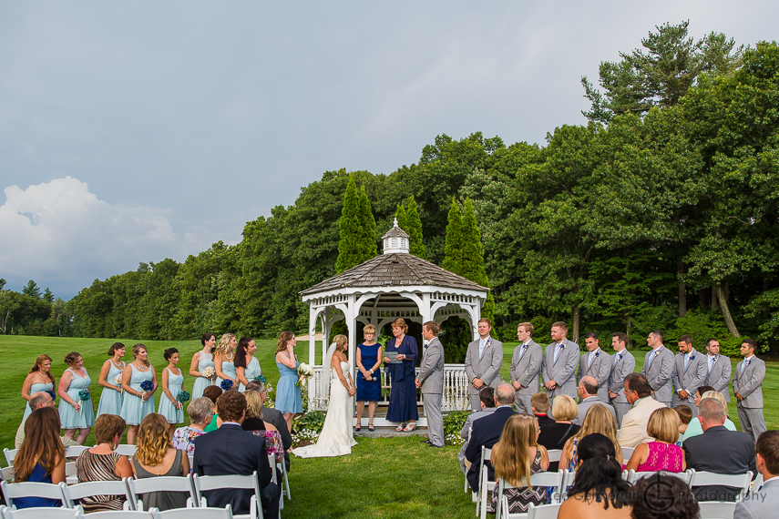 Ceremony - Sterling MA Wedding Photographer Lee Germeroth - Caitlin Josh