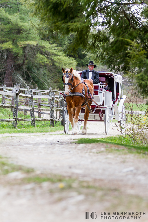 Horse Carriage - Stonewall Farm Wedding by Lee Germeroth Photography