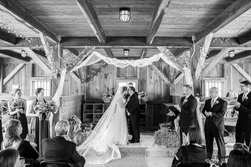 Ceremony - Stonewall Farm Wedding by Lee Germeroth Photography