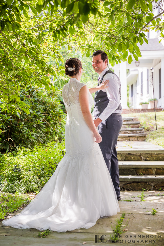 First look -- The Grand View Estate Wedding Photography by Lee Germeroth Photography