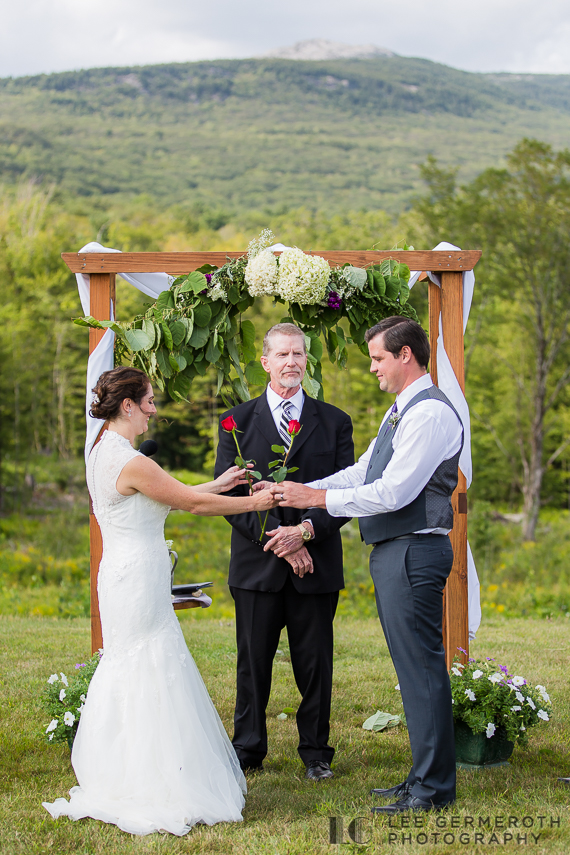 Rose Gift Exchange -- The Grand View Estate Wedding Photography by Lee Germeroth Photography