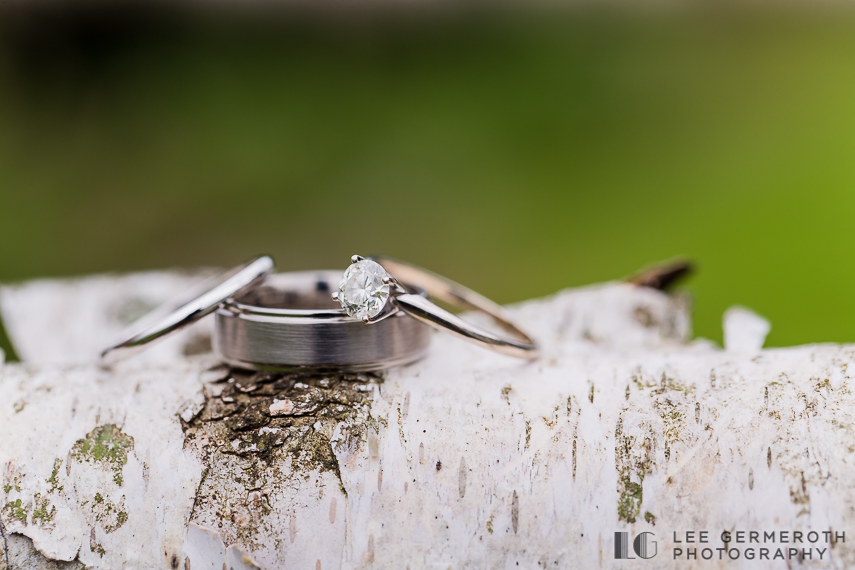 Ring Shot - Walpole New Hampshire Wedding by Lee Germeroth Photography