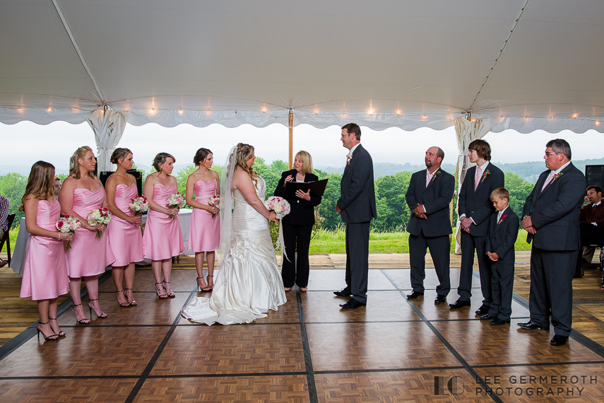 Ceremony - Walpole New Hampshire Wedding by Lee Germeroth Photography