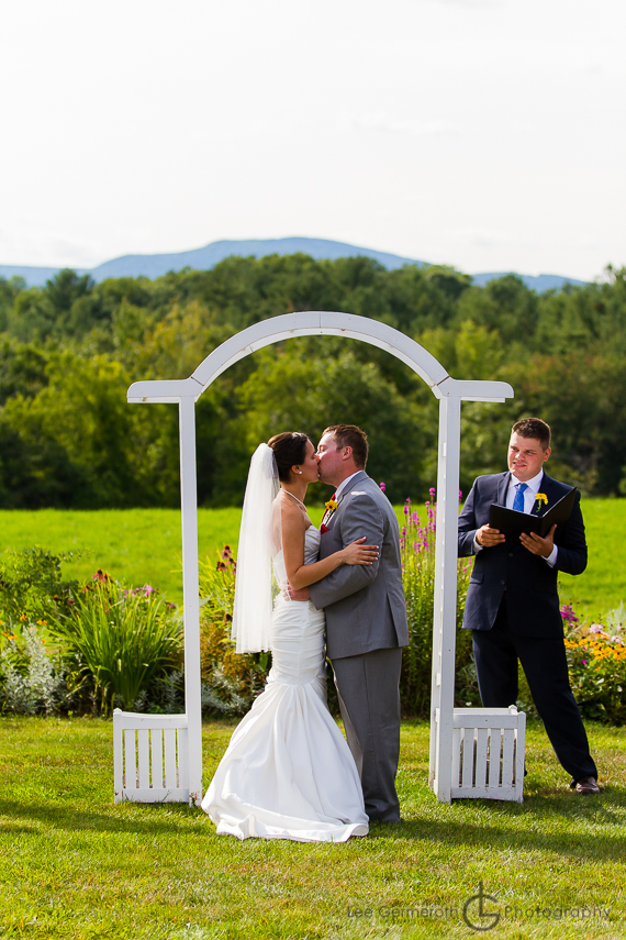 Ceremony - Wilton NH Wedding Lee Germeroth Photography