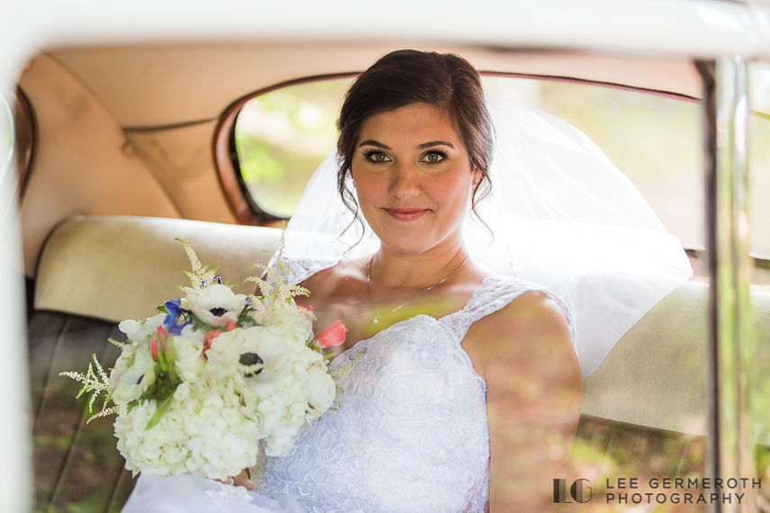 Bridal portrait -- Woodbound Inn NH Wedding Photography by Lee Germeroth Photography