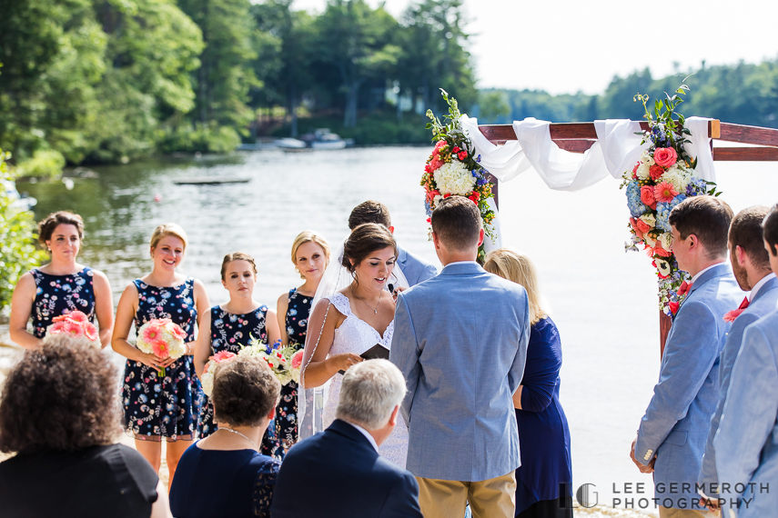 Vows -- Woodbound Inn NH Wedding Photography by Lee Germeroth Photography