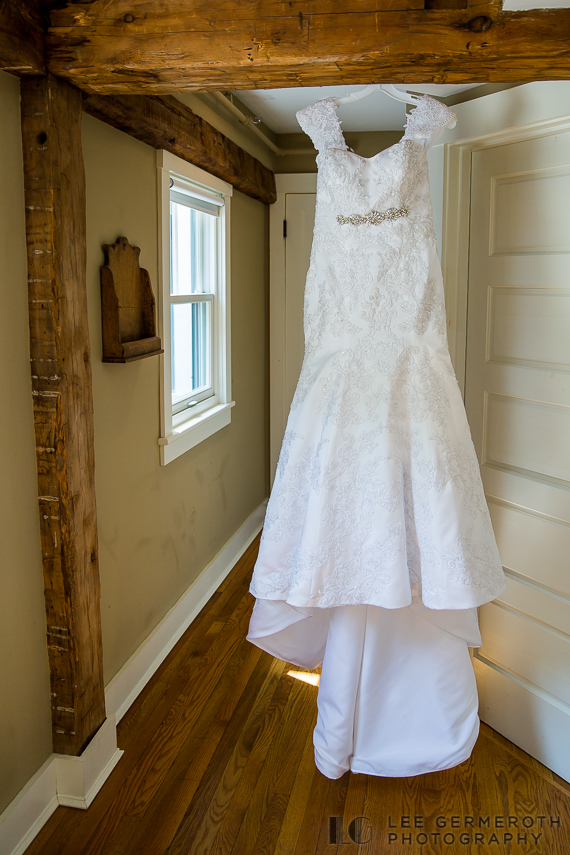Dress Shot - Woodbound Inn Rindge Wedding by Lee Germeroth Photography