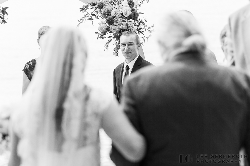 Ceremony - Woodbound Inn Rindge Wedding by Lee Germeroth Photography