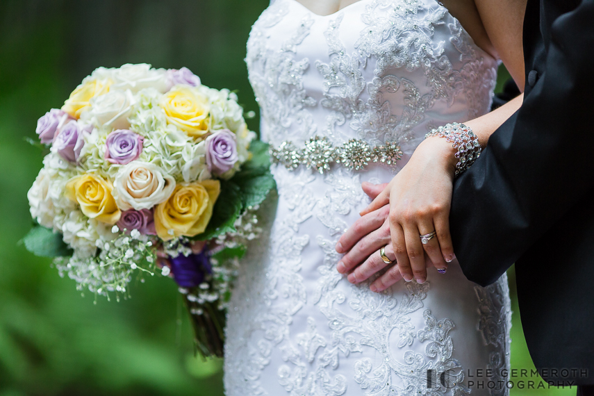 Ring and Flowers - Woodbound Inn Rindge Wedding by Lee Germeroth Photography